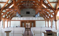 timber frame church